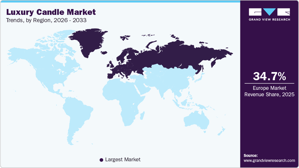 Luxury Candle Market Trends, by Region, 2026 - 2033 Luxury Candle Market Trends, by Region, 2026 - 2033